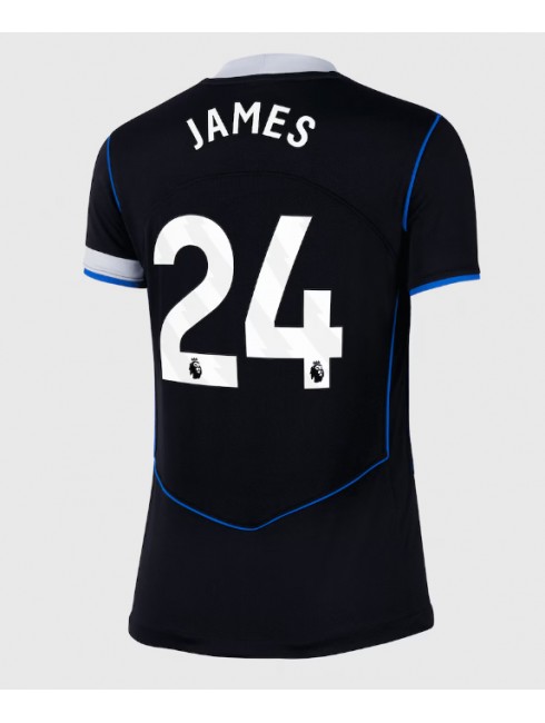 Chelsea Reece James #24 Replika Tredje Kläder Dam 2025-26 Kortärmad Chelsea Reece James #24 Replika Tredje Kläder Dam 2025-26 Kortärmad